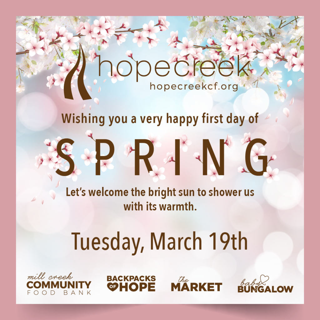 Calendar | Hope Creek Charitable Foundation